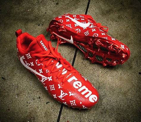 supreme louis vuitton cleats|supreme Louis Vuitton tracksuit.